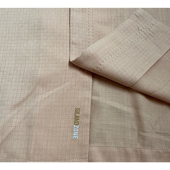 Tommy Bahama|Luxury Silk Button Up SS Top|Orange|SZ XL - Picture 5 of 9